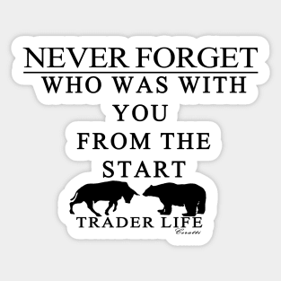 Trader Life Sticker